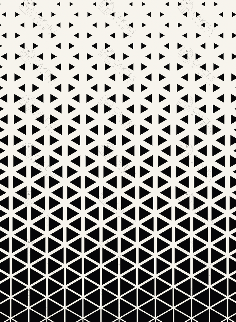 A4 Edible Icing Image - Geometrical 1