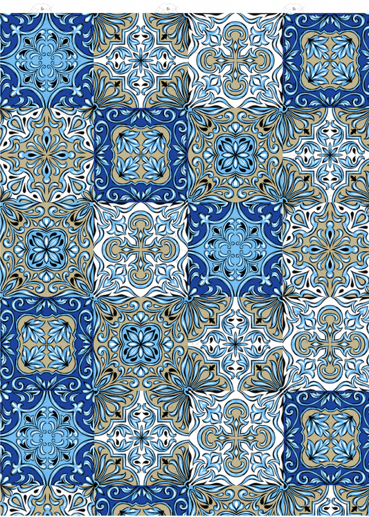 A4 Edible Icing Image - Tiles 1