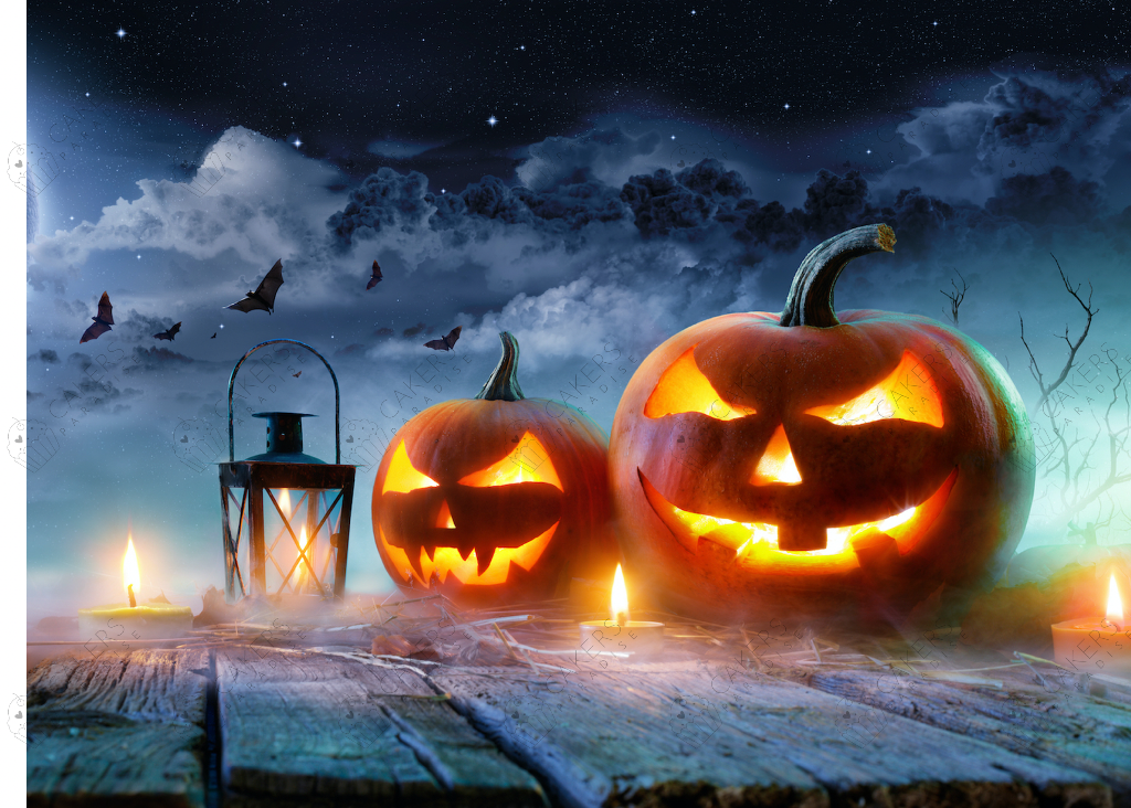 A4 Edible Icing Image - Halloween 1