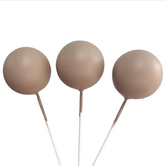 Cake Balls 12pc Mixed Sizes - Matte Latte
