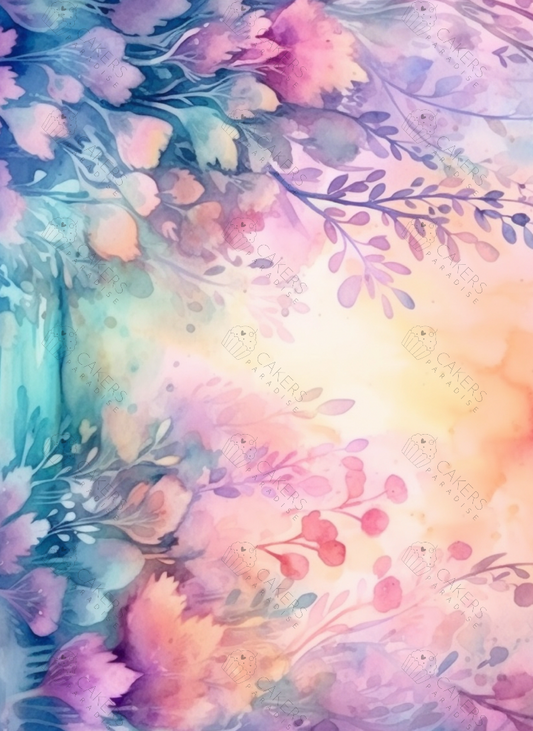 A4 Edible Icing Image - Fairyland 1